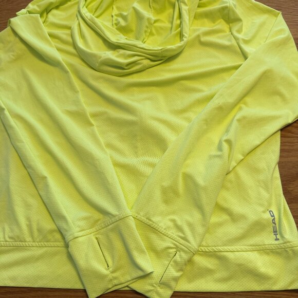 Active Wear Neon Yellow jogging jacket - Picture 2 of 4